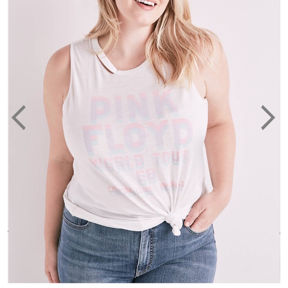LAST 1 - NEW 2X GRAPHIC Pink Floyd open back top - Picture 2 of 8